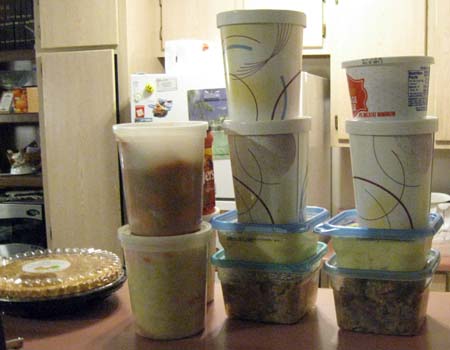 Turkey Day Leftovers at the Navarino house